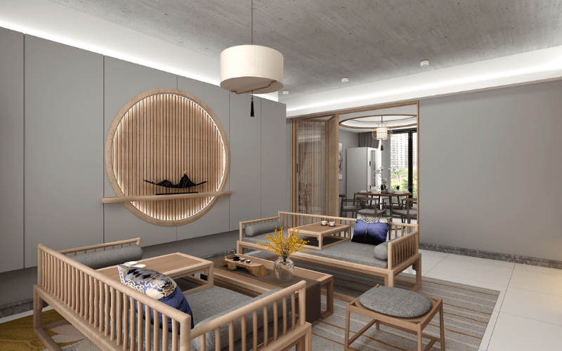 Nội Thất Nhà Phố Phong Cách Trung Hoa Nội Thất Nhà Phố Phong Cách Trung Hoa