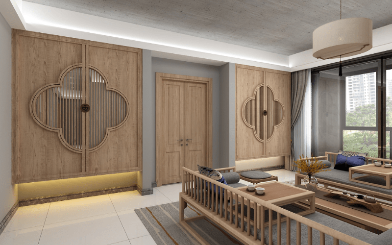 Nội Thất Nhà Phố Phong Cách Trung Hoa Nội Thất Nhà Phố Phong Cách Trung Hoa