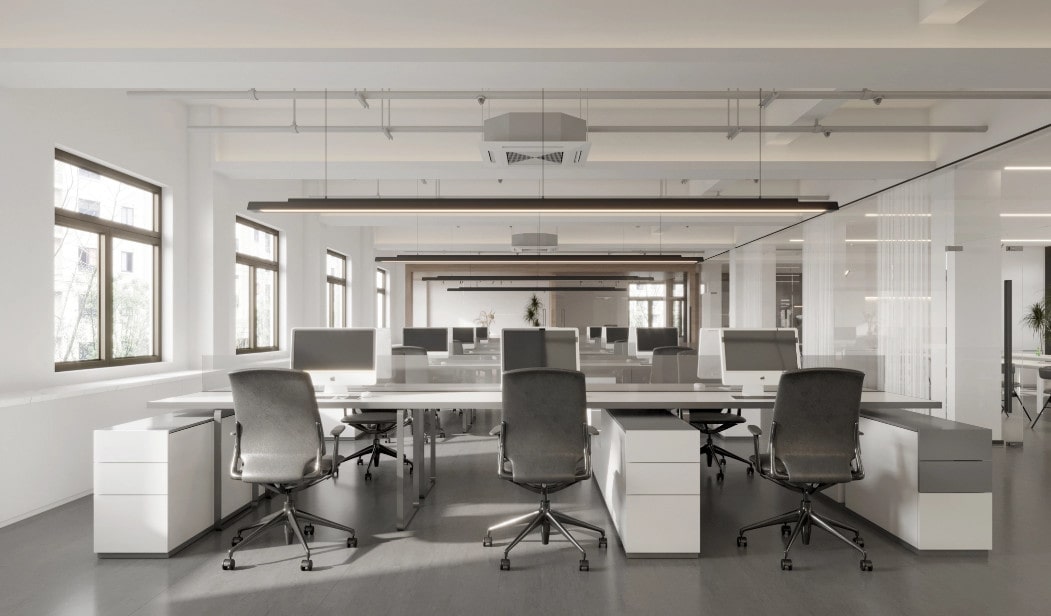 thiết kế nội thất văn phòng Đà Nẵng Văn phòng thiết kế nội thất tối giản