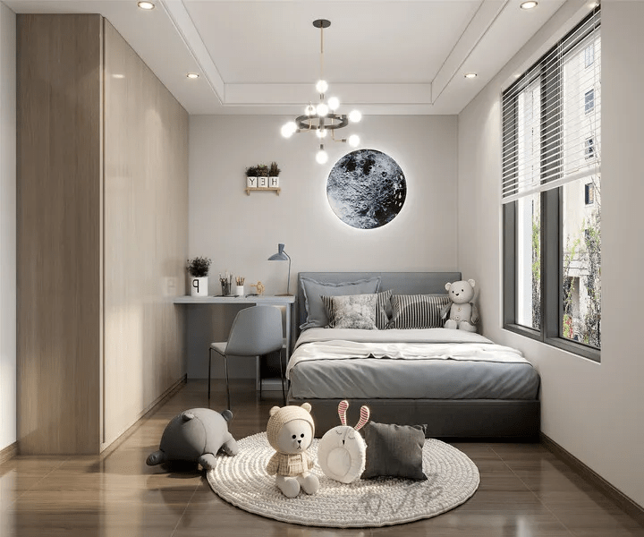 Mẫu phòng ngủ bé trai 