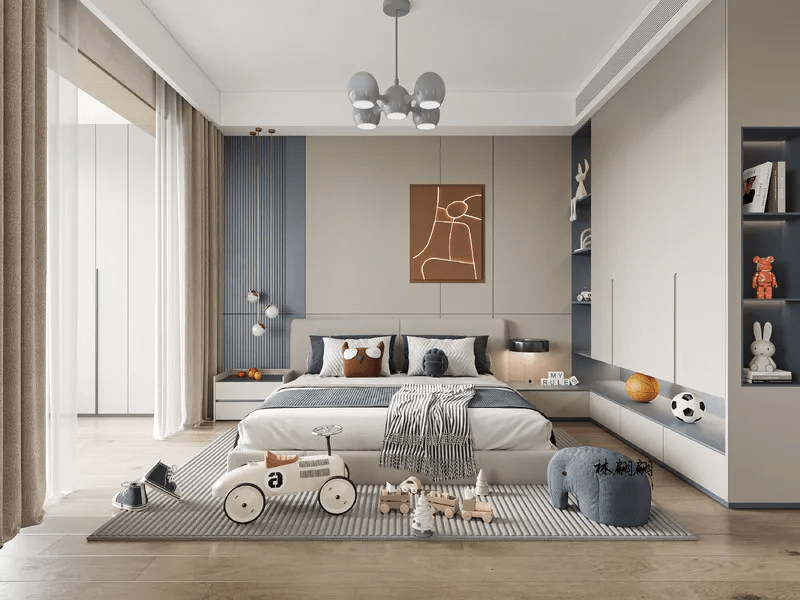 Thiết kế phòng ngủ cho bé trai