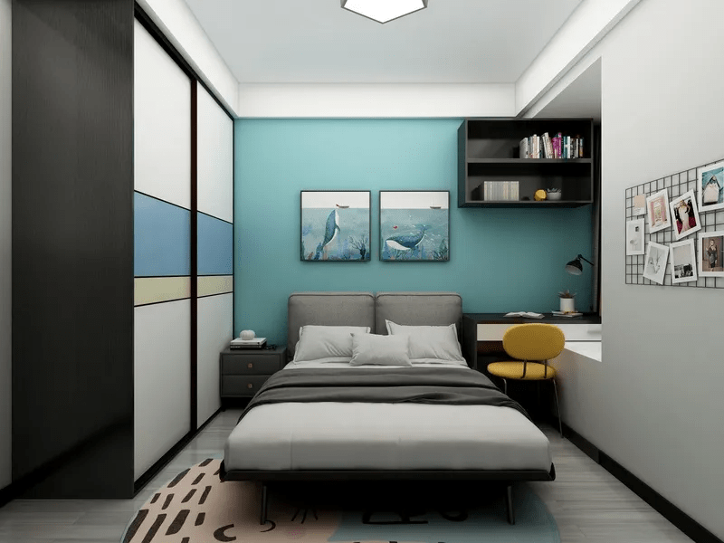 Mẫu nội thất phòng ngủ cho bé trai