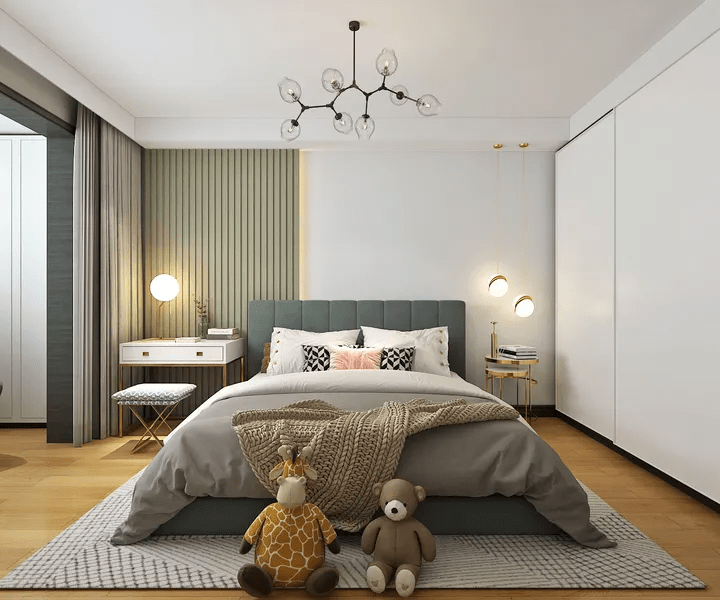 Mẫu nội thất phòng ngủ cho bé trai