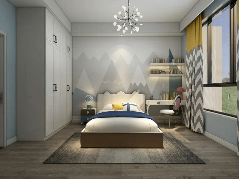 Mẫu phòng ngủ bé trai 