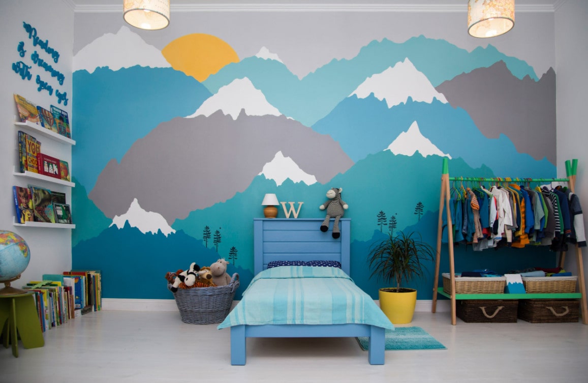 Nội thất phòng ngủ bé trai