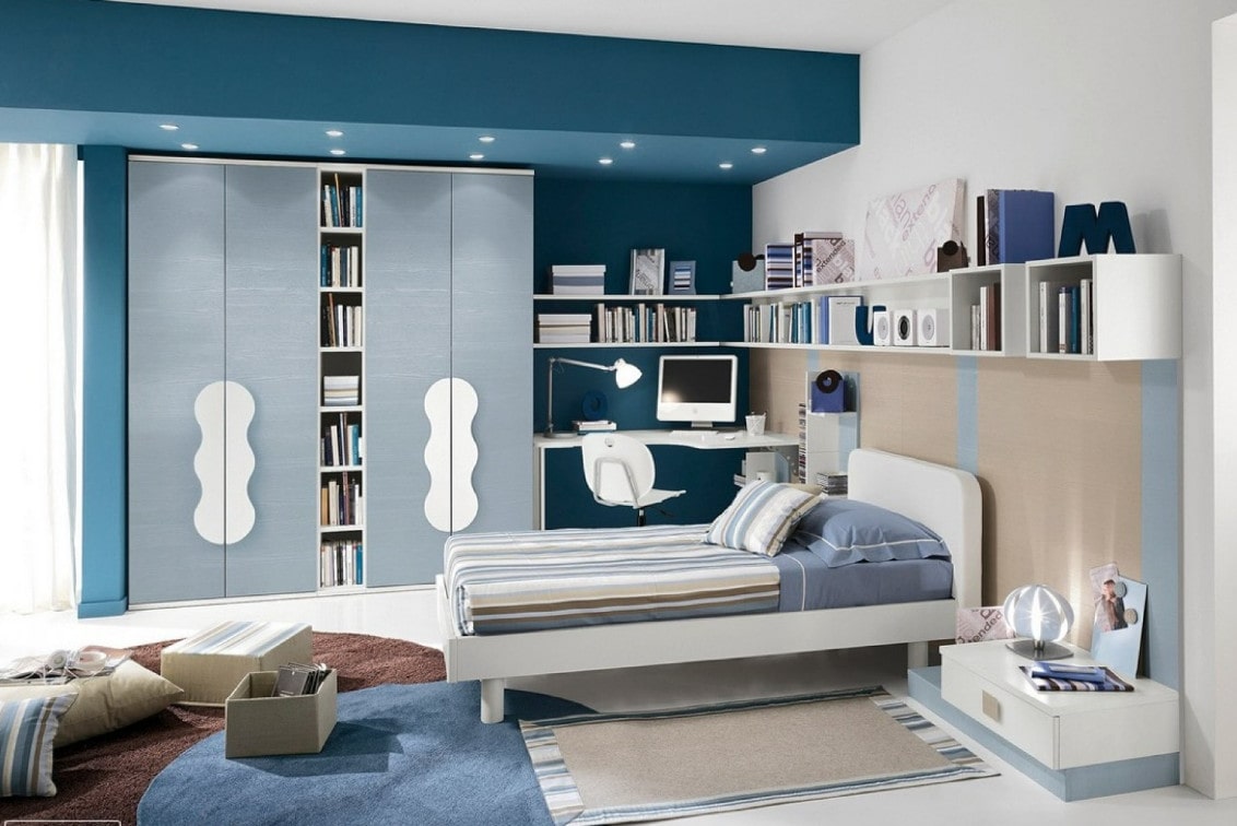 Thiết kế nội thất phòng ngủ cho bé trai 