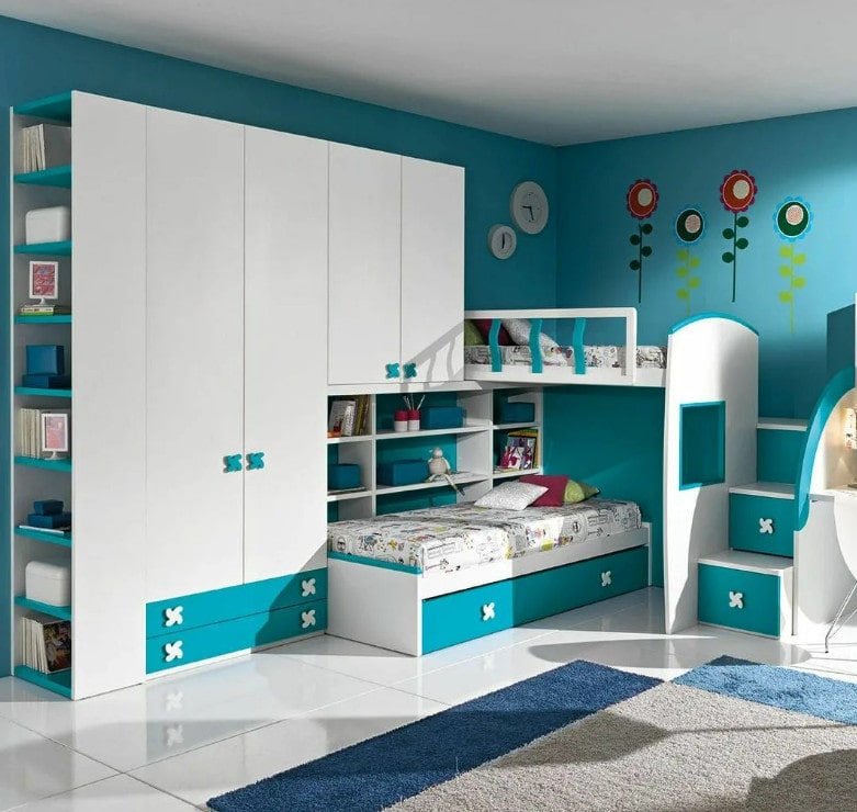 Nội thất phòng ngủ bé trai