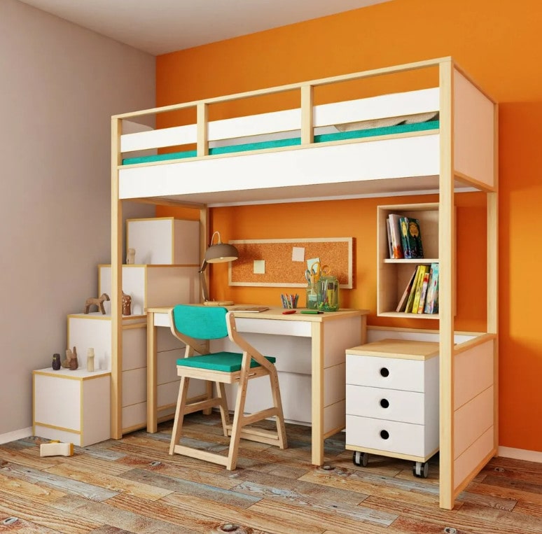 Nội thất phòng ngủ bé trai