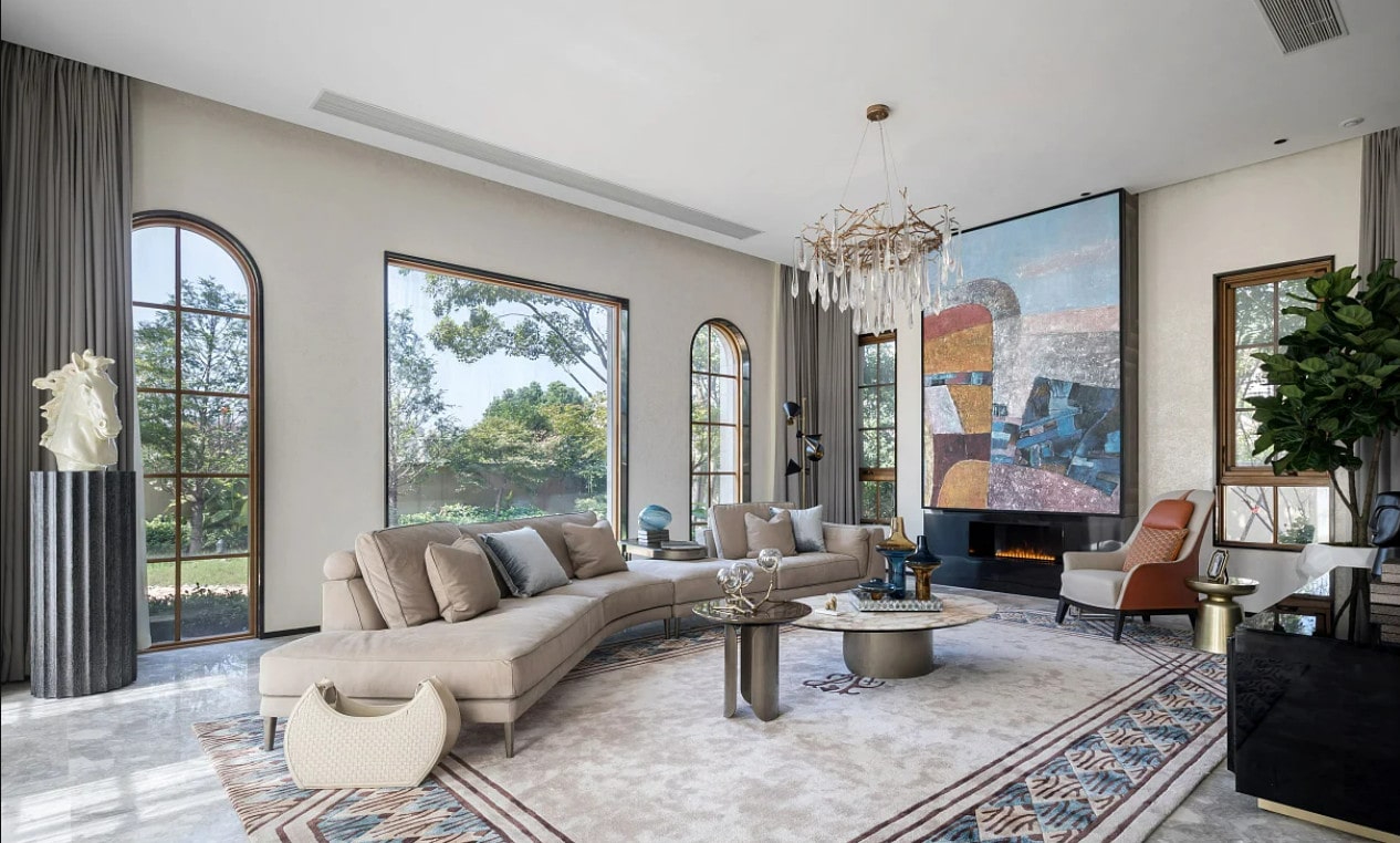 mẫu nội thất biệt thự đẹp 