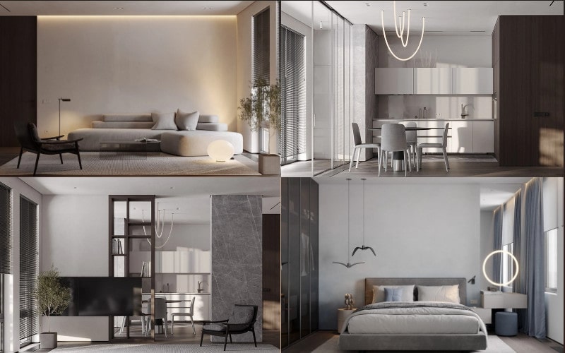 Thiết Kế Nội Thất Căn Hộ Chung Cư Đẹp thiết kế nội thất căn hộ chung cư đẹp