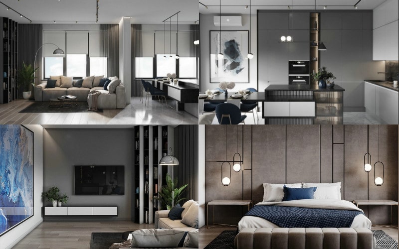 Thiết Kế Nội Thất Căn Hộ Chung Cư Đẹp thiết kế nội thất căn hộ chung cư đẹp