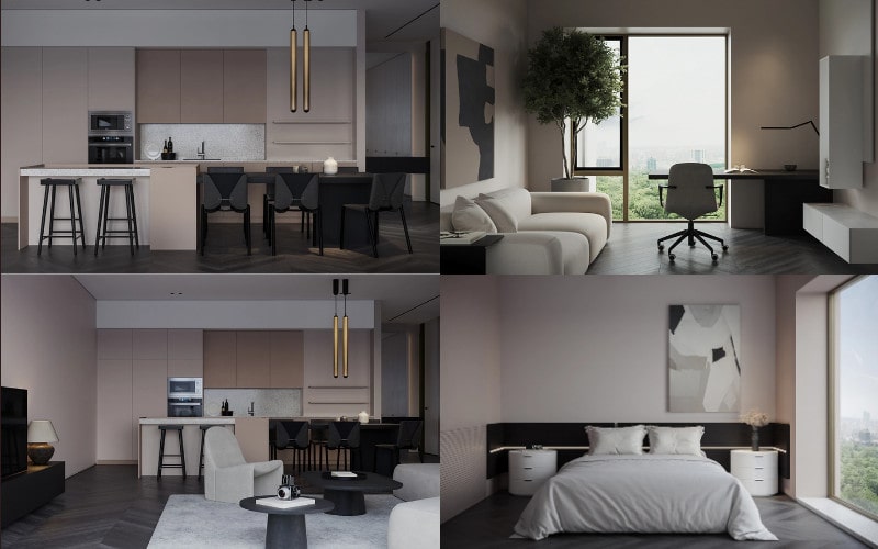 Thiết Kế Nội Thất Căn Hộ Chung Cư Đẹp thiết kế nội thất căn hộ chung cư đẹp