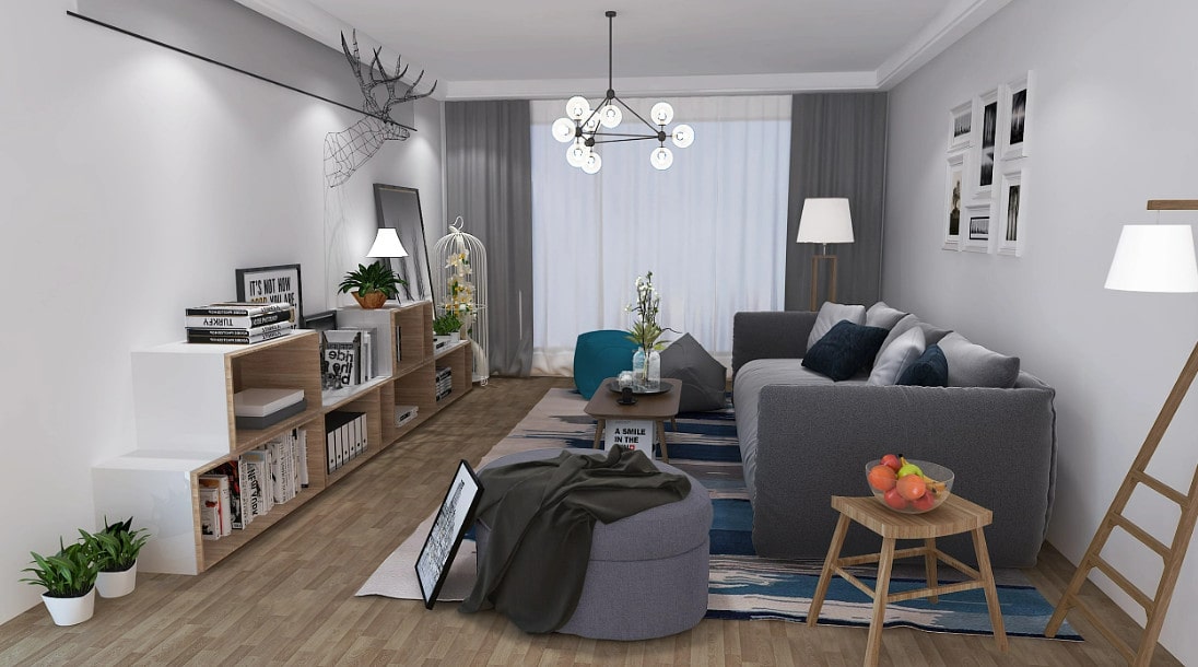 Thiết kế nội thất đẹp phòng khách