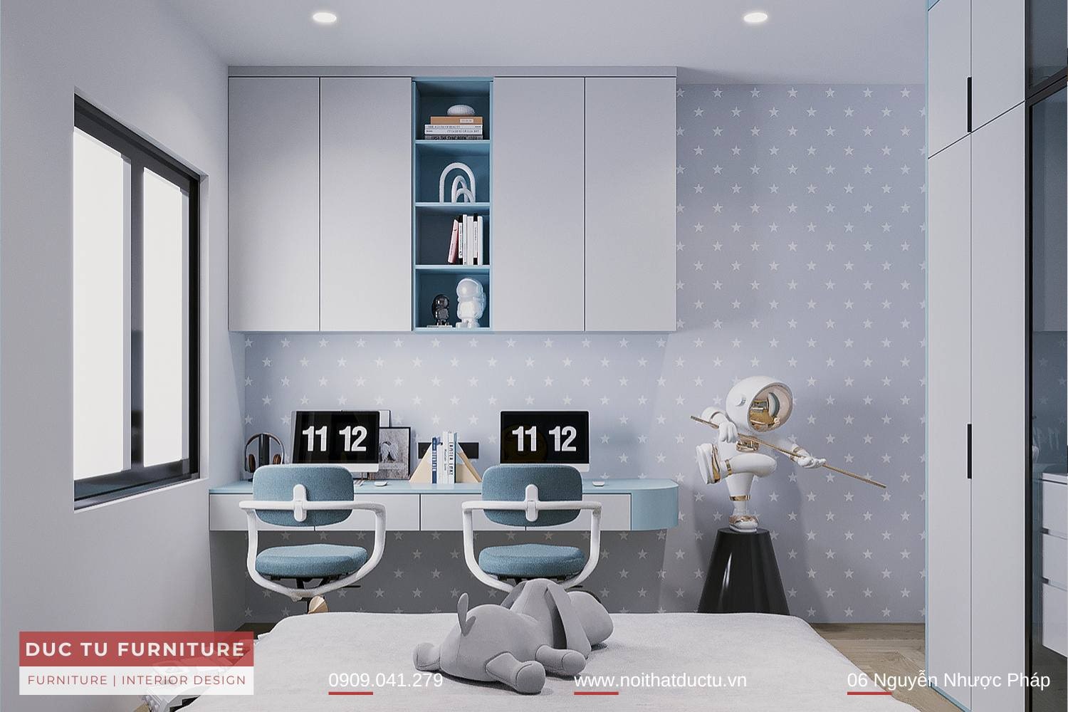 thiết kế phòng ngủ trẻ em Đà Nẵng