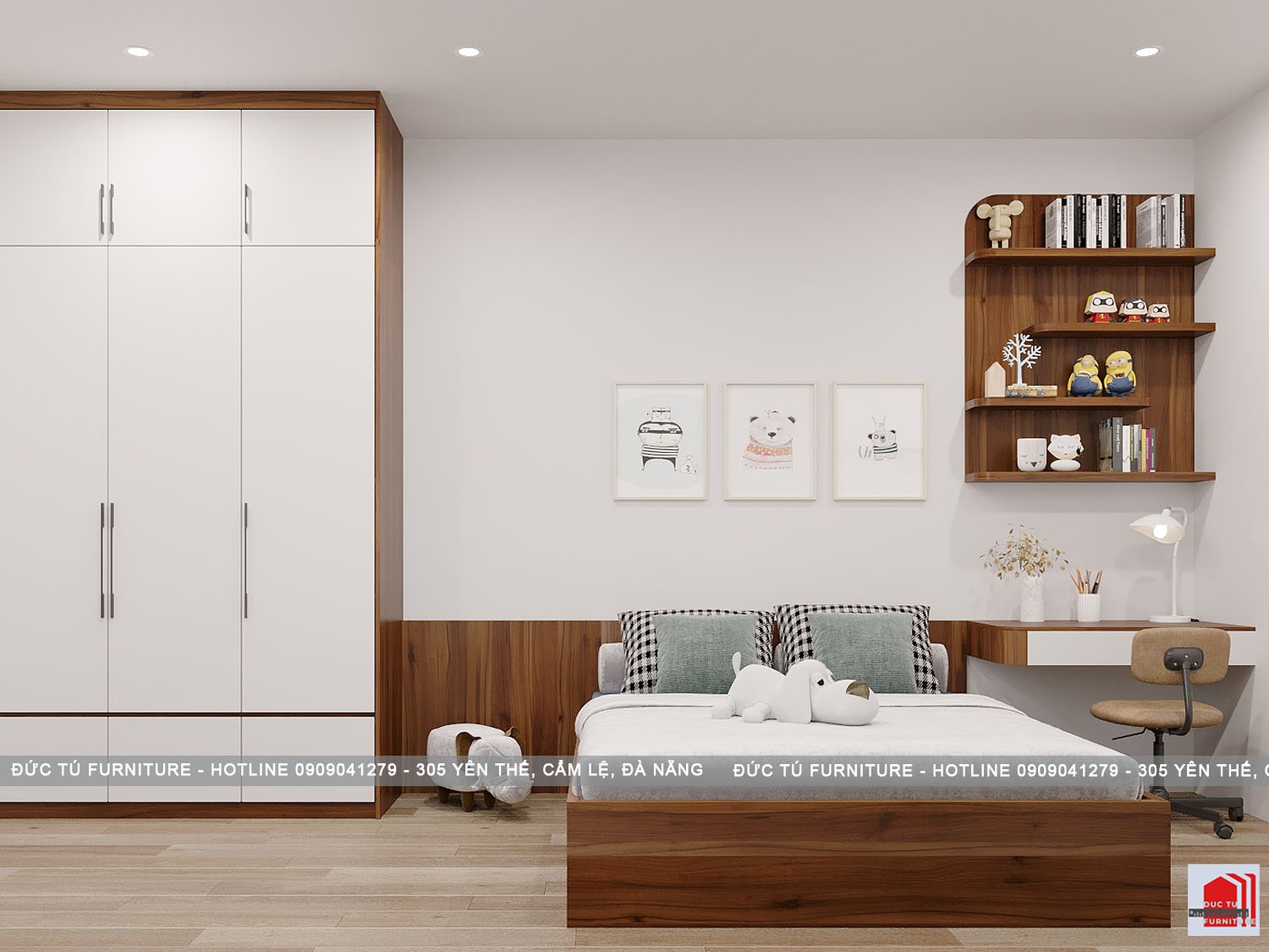 thiết kế phòng ngủ trẻ em