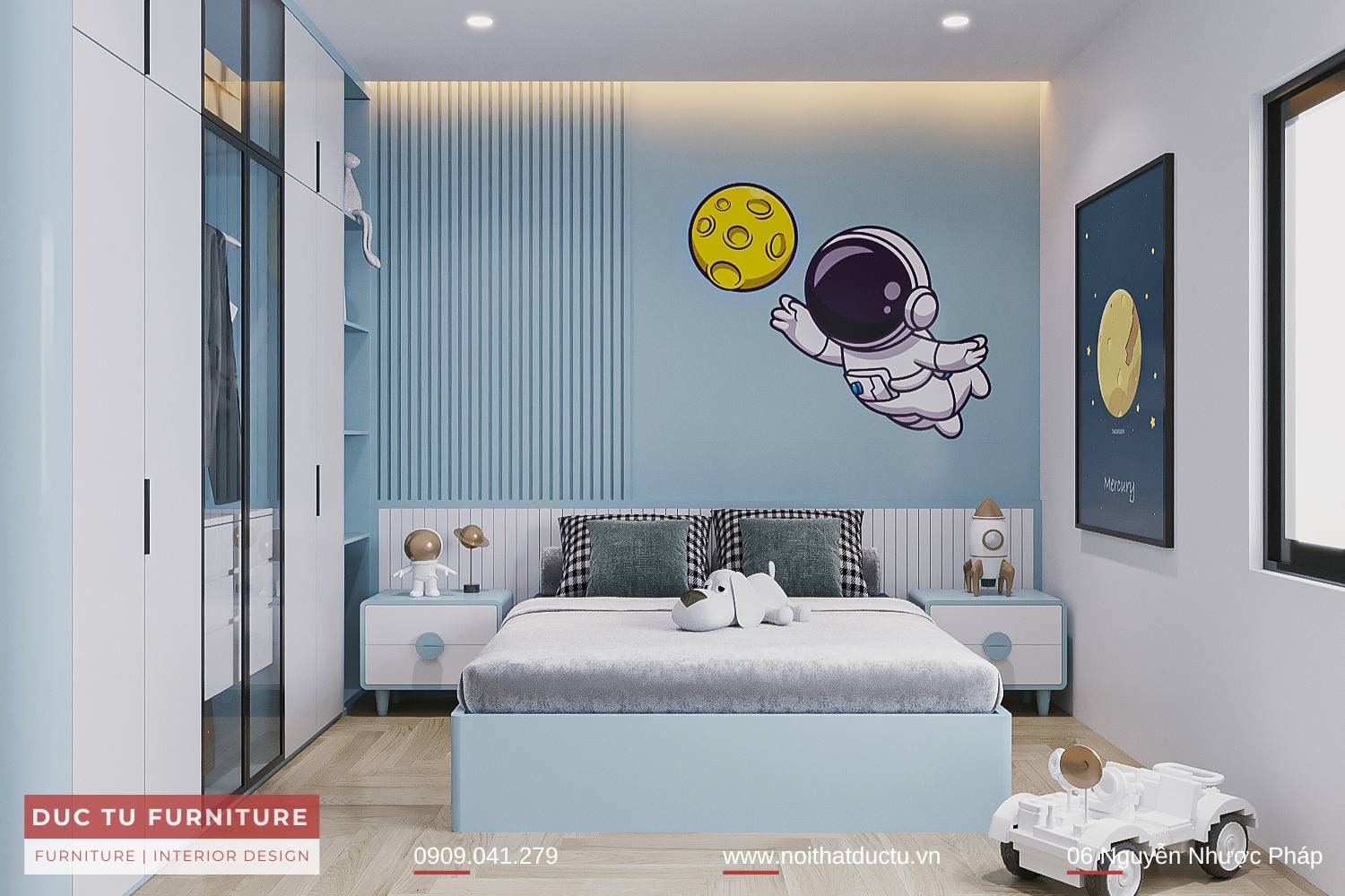 thiết kế phòng ngủ cho trẻ em 