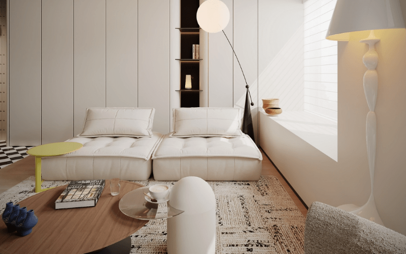 Nội Thất Phòng Khách Chung Cư Nhỏ