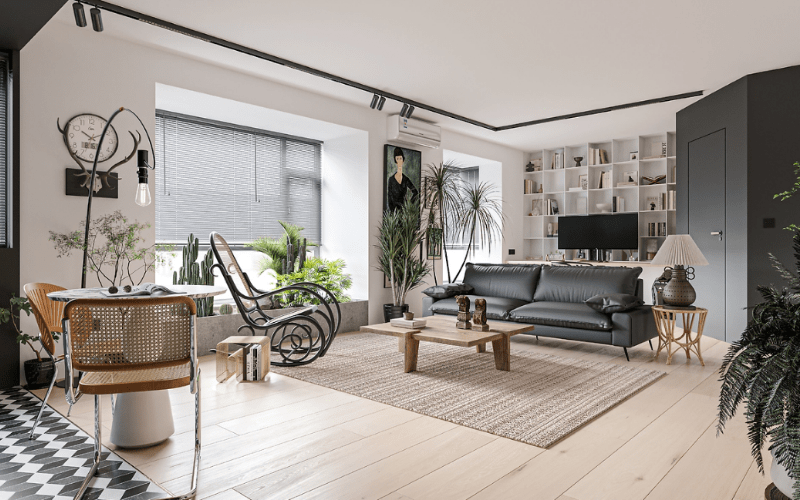 Nội Thất Phòng Khách Chung Cư Nhỏ