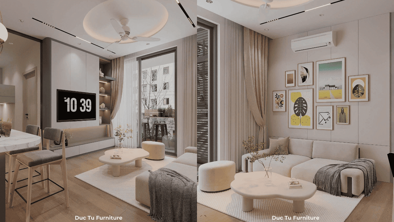 thiết kế nội thất căn hộ