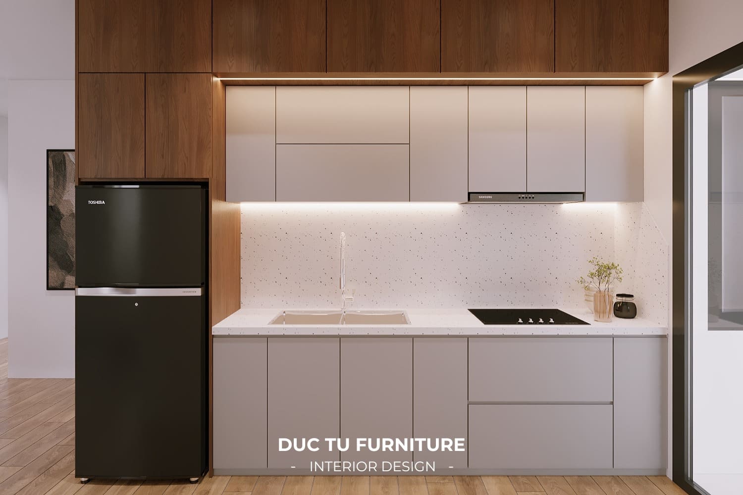 thiết kế nội thất nhà bếp đà nẵng Quy trình thiết kế thi công nội thất bếp tại Đức Tú furniture