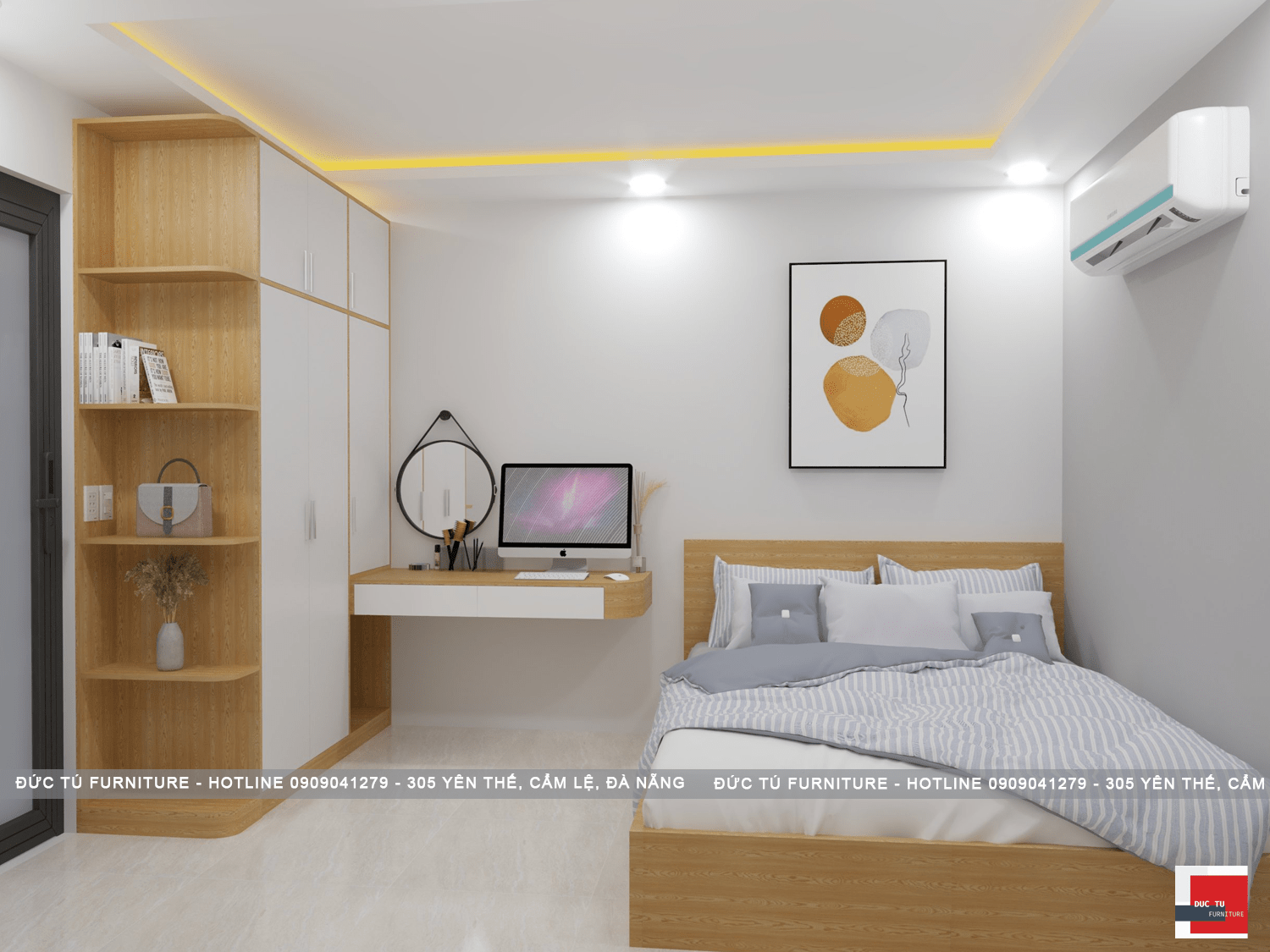 thiết kế nội thất phòng ngủ tại Đà Nẵng