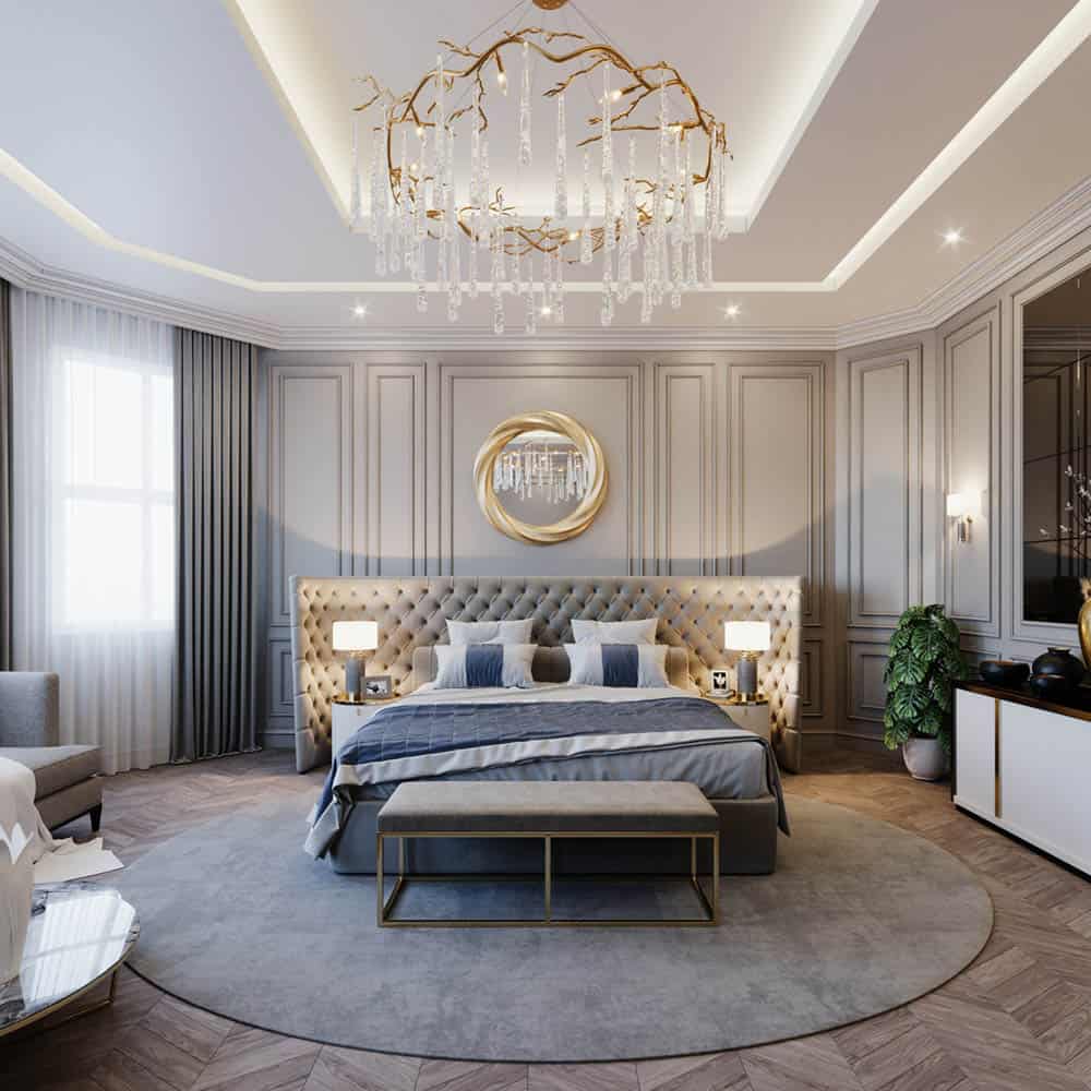 Phòng ngủ tân cổ điển