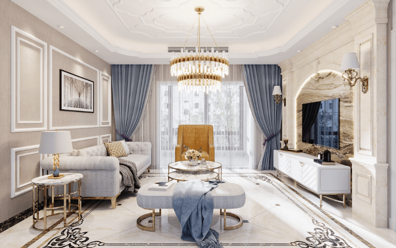 Thiết Kế Nội Thất Phòng Khách 