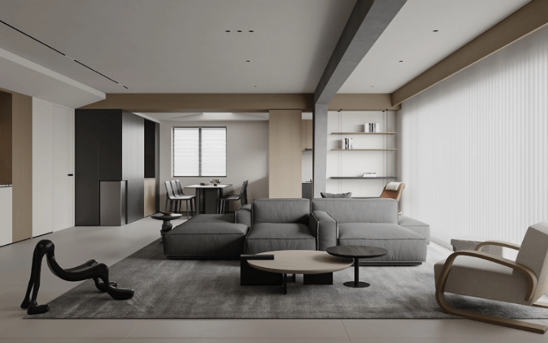 Mẫu thiết kế phòng khách Đà Nẵng