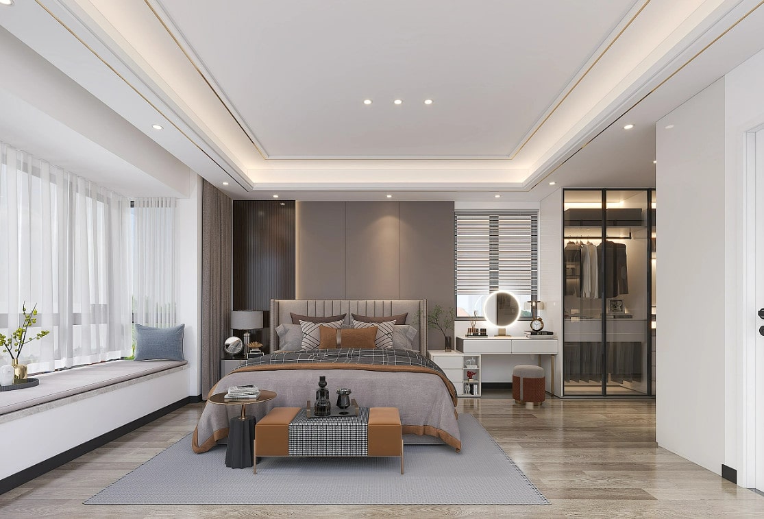 Mẫu Thiết Kế Phòng Ngủ Master Đẹp Thiết kế nội thất phòng master