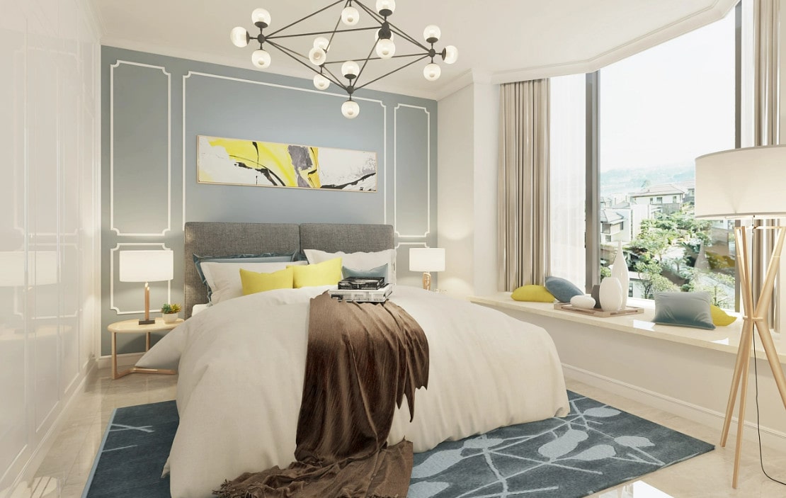 Mẫu Thiết Kế Phòng Ngủ Master Đẹp Công ty thiết kế nội thất phòng ngủ