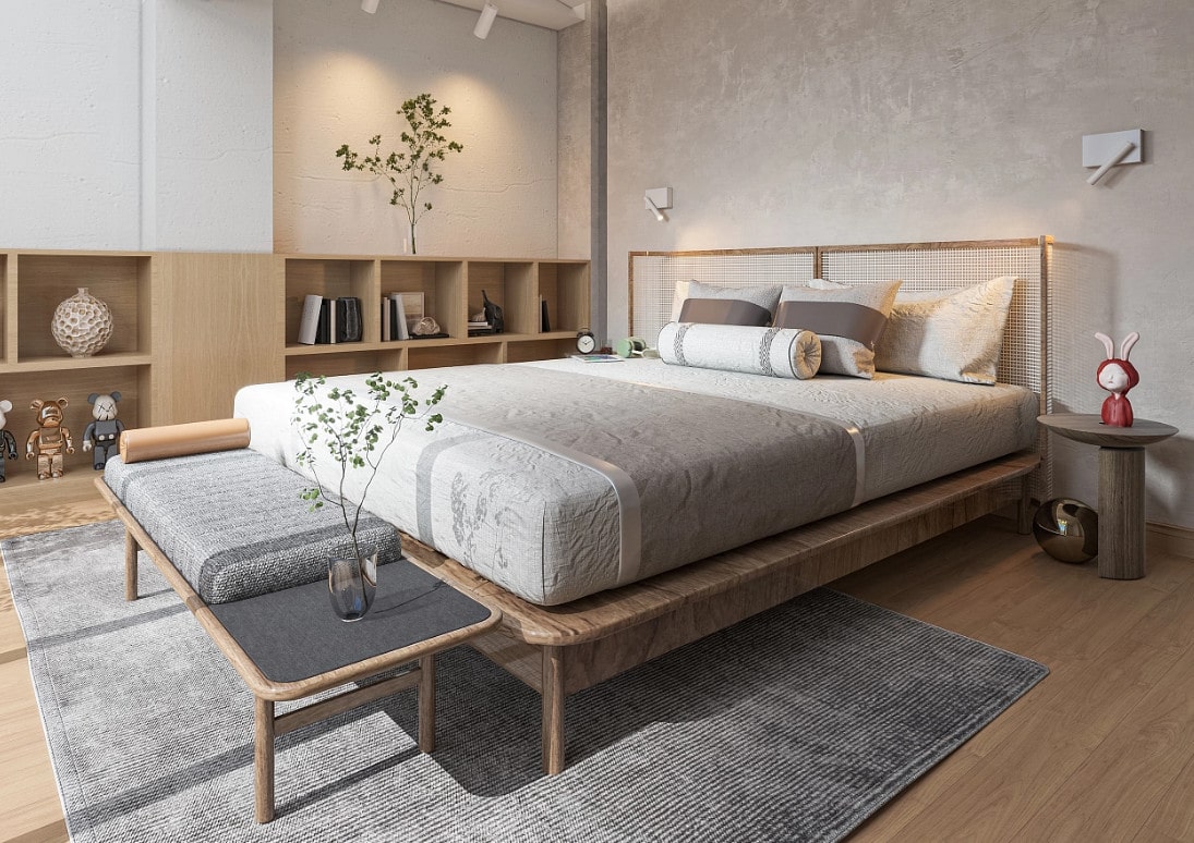 Mẫu Thiết Kế Phòng Ngủ Master Đẹp thiết kế nội thất phòng ngủ