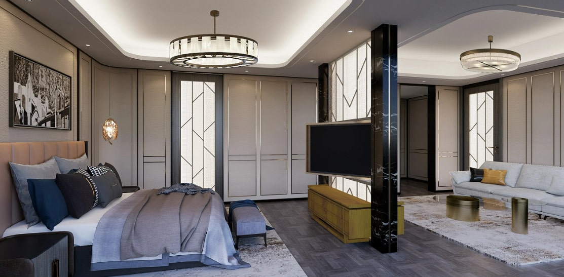 Mẫu Thiết Kế Phòng Ngủ Master Đẹp thiết kế nội thất phòng ngủ master