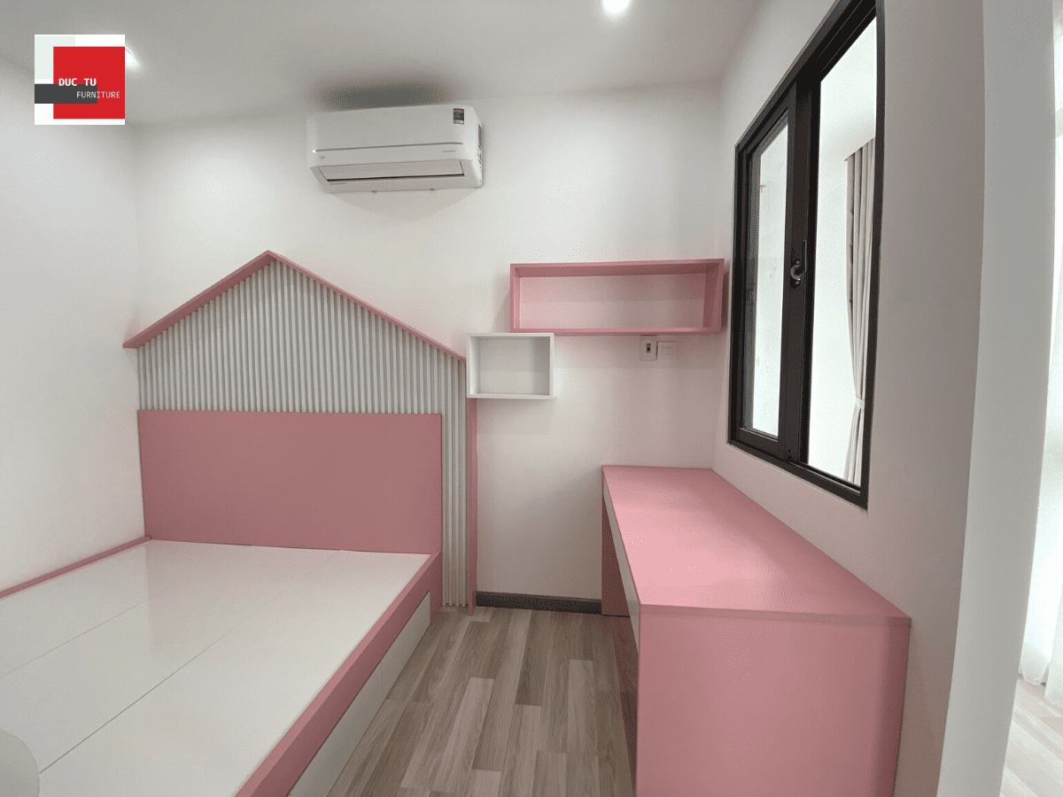 Nội Thất Phòng Ngủ Màu Hồng Đà Nẵng Nội thất phòng ngủ Đà Nẵng