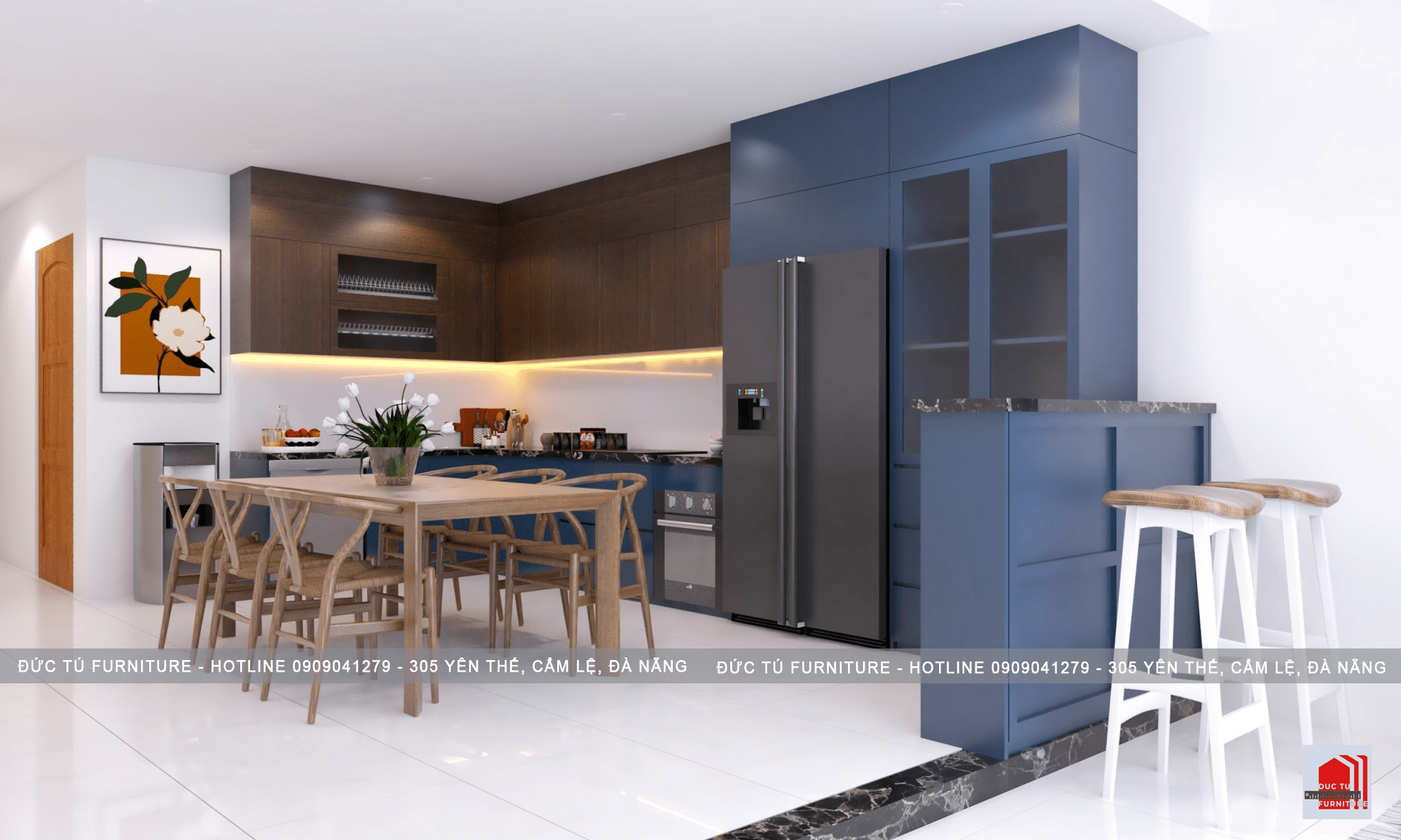 Thi Công Nội Thất Bếp Đà Nẵng Thi công trọn gói bếp Đà Nẵng