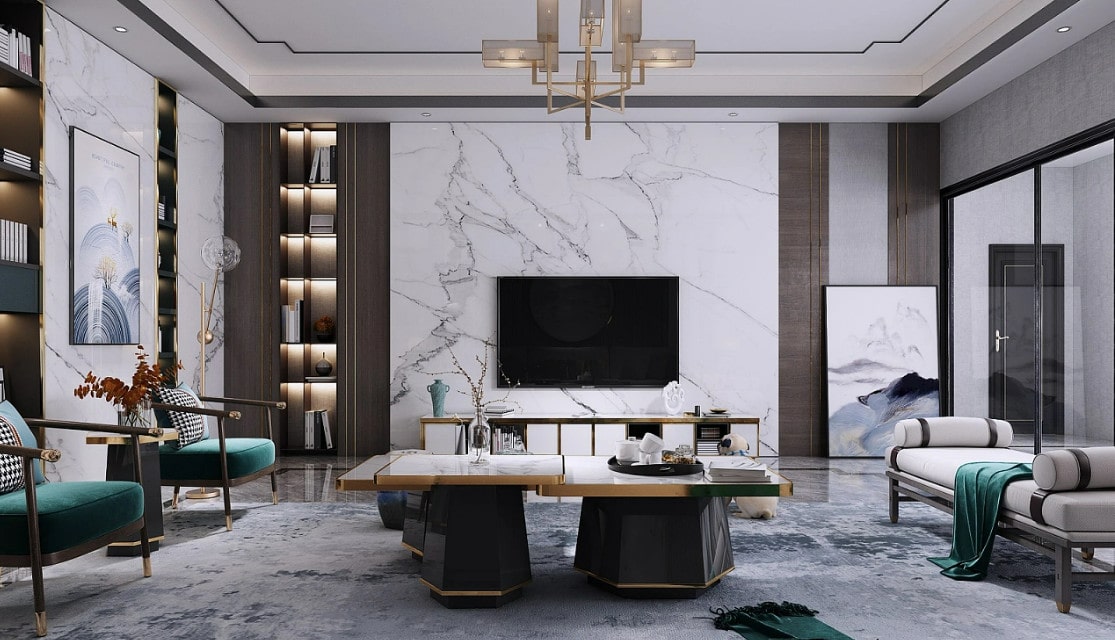 Thi Công Nội Thất Phòng Khách Đà Nẵng Công ty nội thất Đà Nẵng