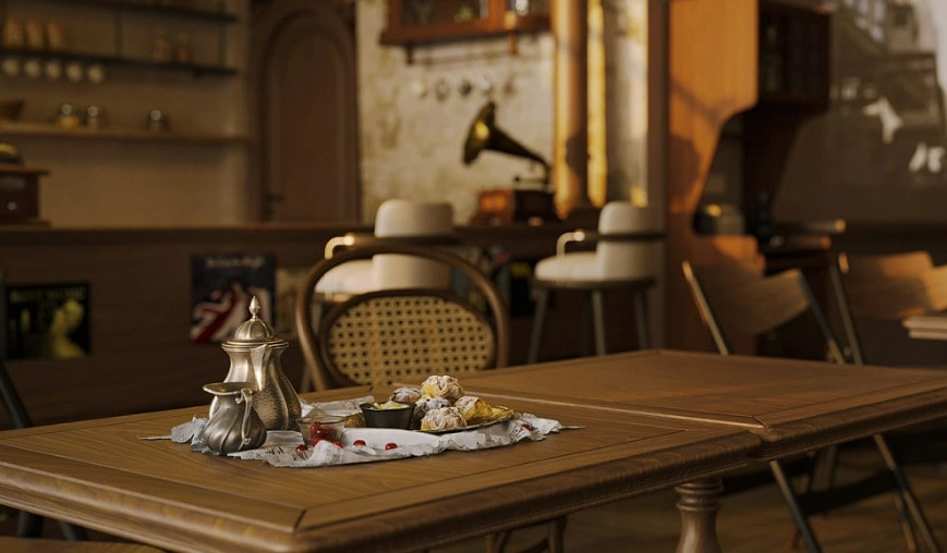 Thiết kế nội thất quán cafe