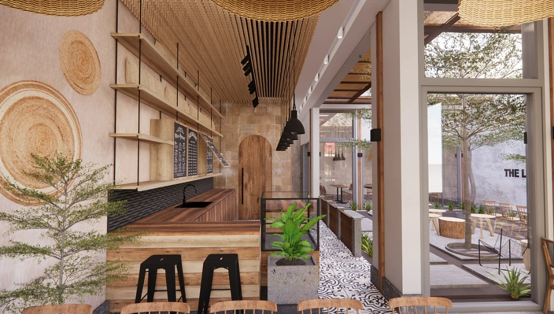 Thiết kế nội thất quán cafe