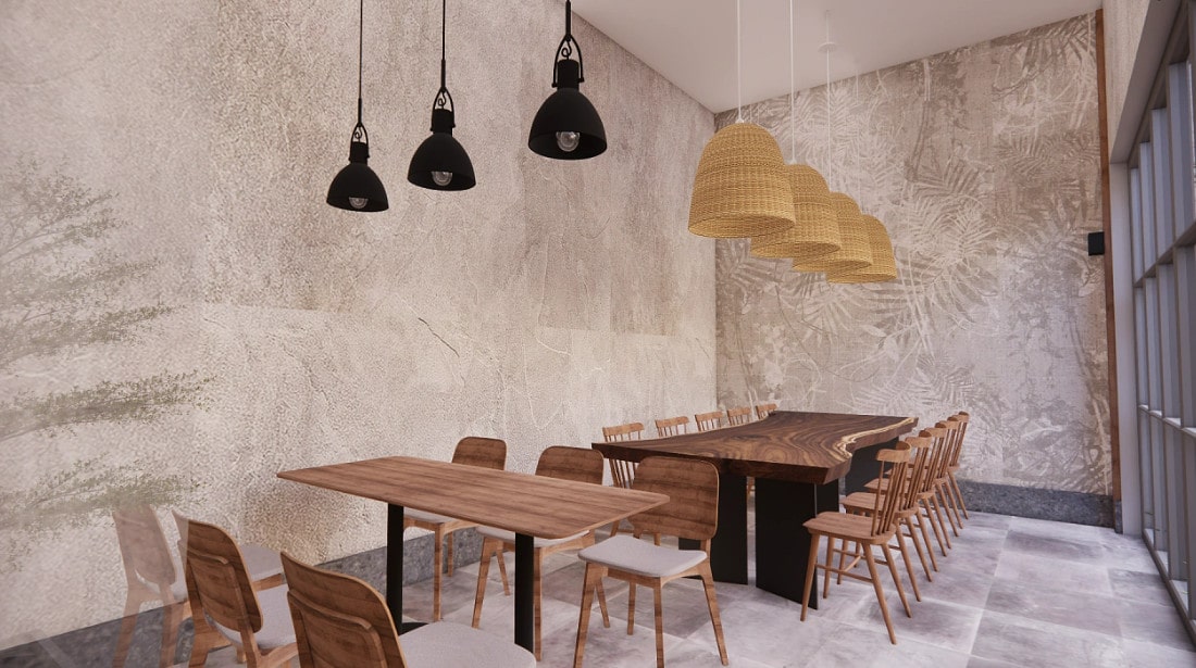 Thiết kế nội thất quán cafe 