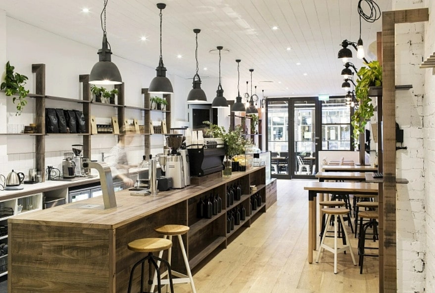 Thiết kế nội thất quán cafe 