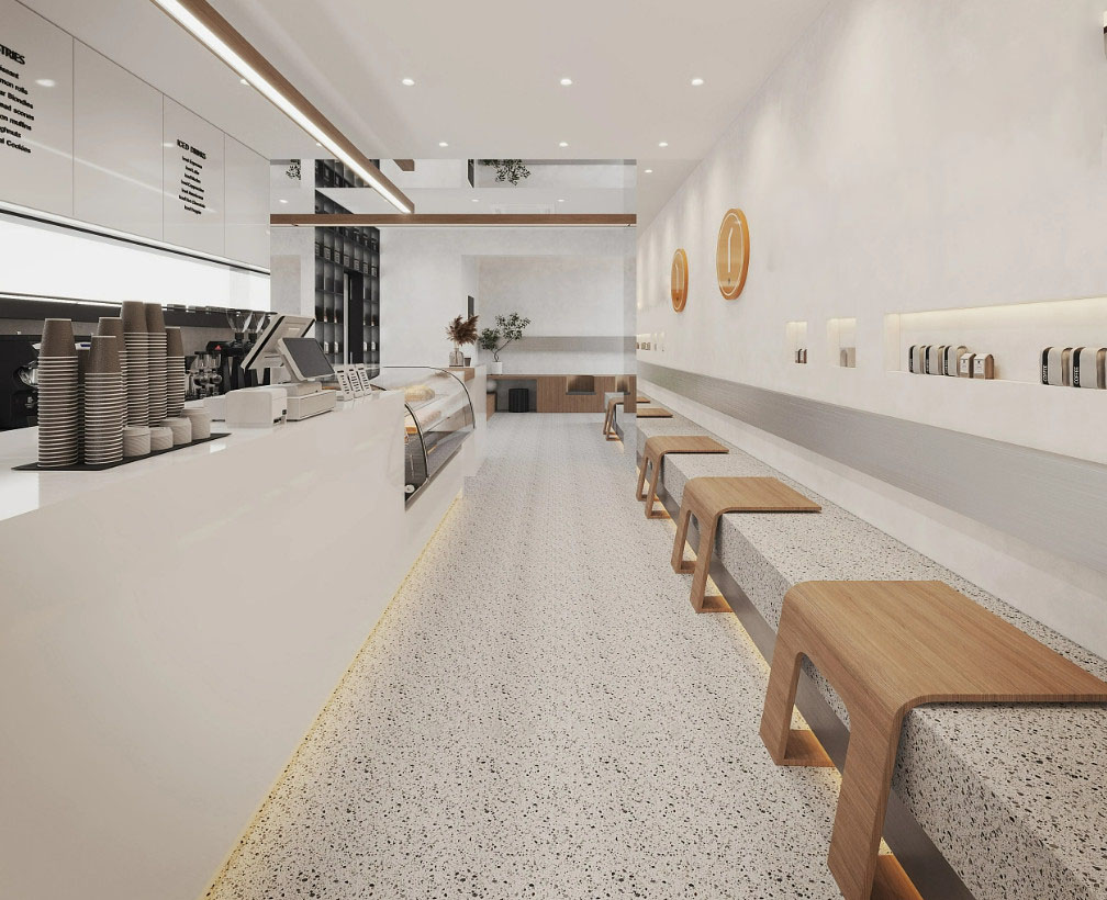 Thiết kế nội thất quán cà phê đẹp 