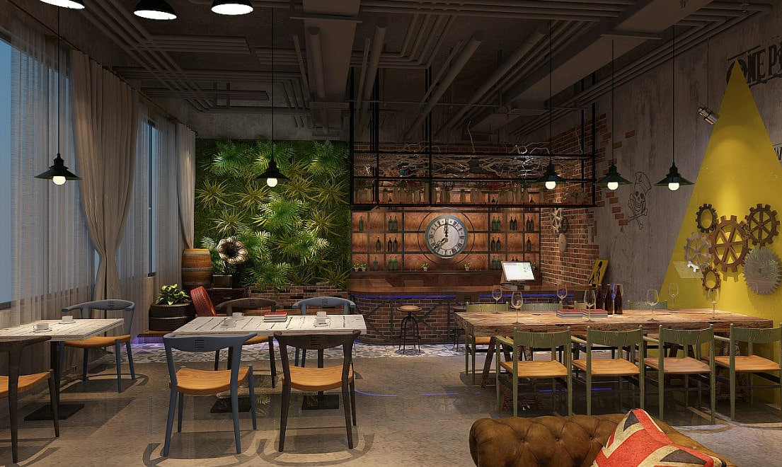 Thiết kế nội thất quán cafe