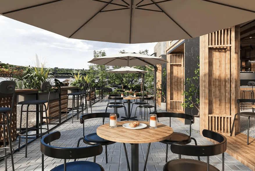 Thiết kế nội thất quán cafe đẹp