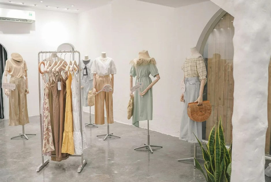 Thiết Kế Thi Công Shop Thời Trang Thiết kế nội thất shop thời trang