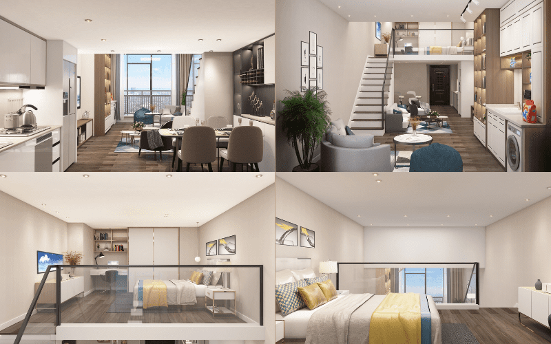 Nội Thất Nhà Cấp 4 Gác Lửng