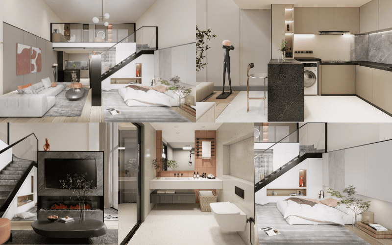 Nội Thất Nhà Cấp 4 Gác Lửng