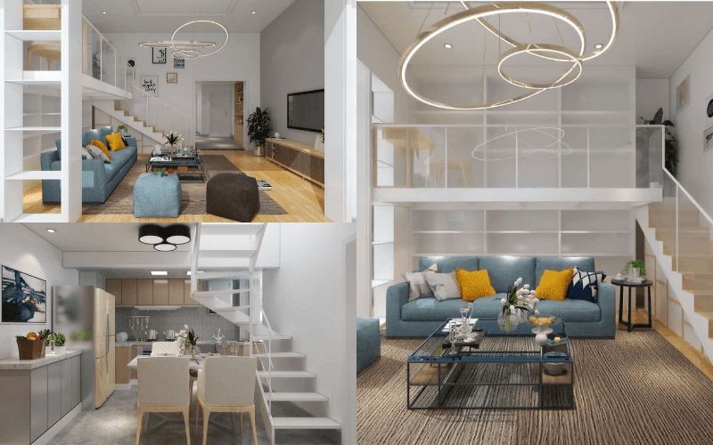 Nhà cấp 4 có gác lửng