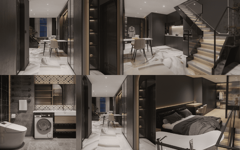 Nội Thất Nhà Cấp 4 Gác Lửng