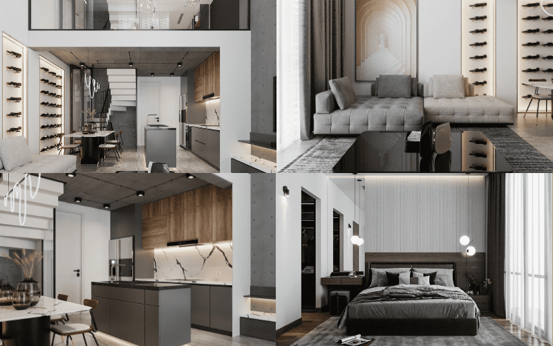 Nội Thất Nhà Cấp 4 Gác Lửng