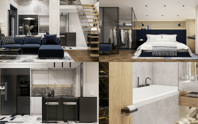 Nội Thất Nhà Cấp 4 Gác Lửng