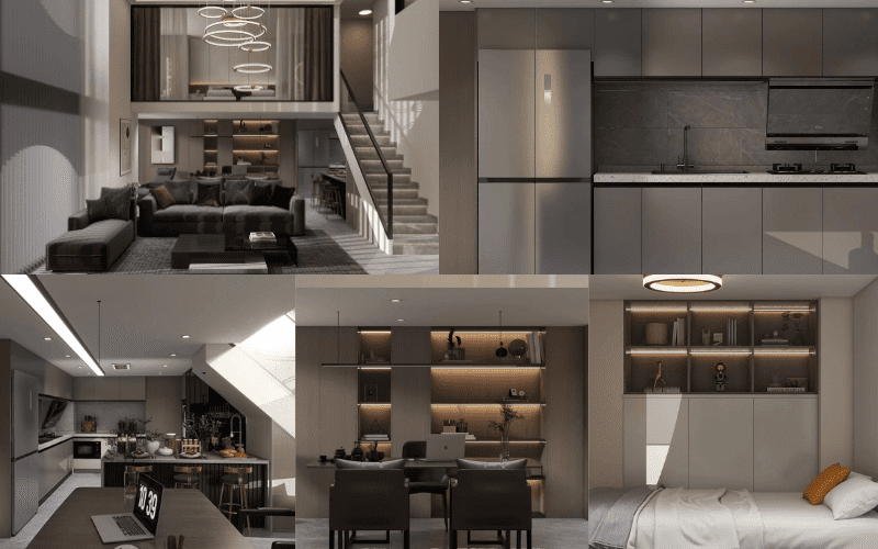 Nội Thất Nhà Cấp 4 Gác Lửng